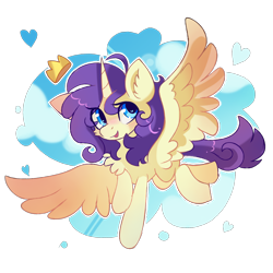 Size: 2000x2000 | Tagged: safe, artist:liquorice_sweet, alula, pluto, princess erroria, alicorn, pony, g4, 4chan, awwlula, cute, erroriabetes, female, filly, foal, high res, simple background, solo, transparent background