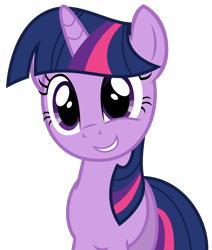 Size: 1834x2159 | Tagged: safe, artist:sketchmcreations, twilight sparkle, pony, unicorn, baby cakes, g4, season 2, cute, female, mare, simple background, smiling, solo, transparent background, twiabetes, unicorn twilight, vector