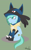 Size: 2030x3253 | Tagged: safe, artist:samsailz, oc, oc:sailz, lucario, pegasus, pony, clothes, costume, high res, hoodie, onesie, pokémon, solo