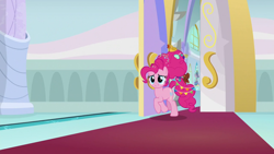 Size: 1920x1080 | Tagged: safe, screencap, pinkie pie, earth pony, pony, g4, my little pony: friendship is magic, the last problem, older, older pinkie pie, solo, trotting