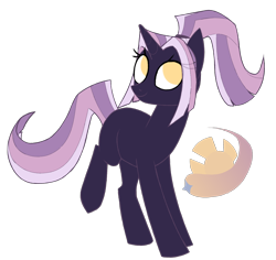 Size: 1944x1836 | Tagged: safe, artist:overthemaginot, derpibooru exclusive, oc, oc only, oc:comet chronicle, pony, unicorn, cutie mark background, design, female, looking up, mare, ponytail, simple background, solo, transparent background