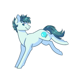 Size: 3000x3000 | Tagged: safe, artist:flaming-trash-can, earth pony, pony, commission, high res, simple background, solo, white background, ych result