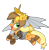 Size: 1220x1245 | Tagged: safe, artist:gmaplay, applejack, earth pony, pony, g4, artificial wings, augmented, female, guardians of harmony, mare, simple background, solo, toy, toy interpretation, transparent background, wings