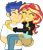 Size: 1046x1208 | Tagged: safe, artist:gmaplay, flash sentry, sunset shimmer, equestria girls, g4, female, male, ship:flashimmer, shipping, simple background, straight, transparent background