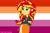 Size: 2048x1364 | Tagged: safe, artist:tangojojo, sunset shimmer, equestria girls, g4, my little pony equestria girls, lesbian flag, lesbian pride flag, pride, pride flag, solo