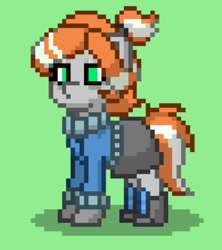 Size: 1080x1215 | Tagged: safe, oc, oc only, oc:fizzy kvas, earth pony, pony, ashes town, solo