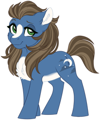 Size: 1024x1231 | Tagged: safe, artist:azure-art-wave, oc, oc only, oc:eclipse, earth pony, pony, female, mare, simple background, solo, transparent background