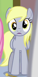 Size: 143x290 | Tagged: safe, screencap, derpy hooves, g4, rainbow falls, cropped, female, mare, solo focus