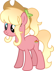 Size: 1280x1678 | Tagged: safe, artist:shootingstarsentry, oc, oc only, oc:wild west, earth pony, pony, earth pony oc, female, hat, mare, simple background, smiling, solo, transparent background