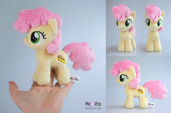 Size: 1900x1256 | Tagged: safe, artist:meplushyou, li'l cheese, earth pony, pony, g4, the last problem, colt, hand, irl, male, photo, plushie, solo