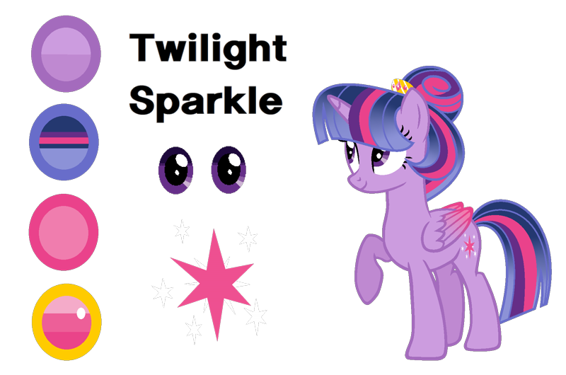 G4 My Little Pony Reference - Twilight Sparkle (Friendship is Magic)