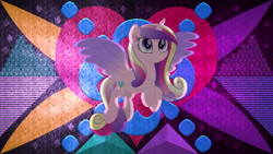 Size: 3840x2160 | Tagged: safe, artist:inaactive, artist:laszlvfx, edit, princess cadance, pony, g4, high res, solo, wallpaper, wallpaper edit