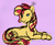 Size: 1350x1100 | Tagged: safe, artist:fluidty, sunset shimmer, pony, unicorn, g4, doodle, female, sketch, solo