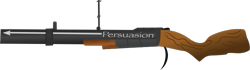 Size: 805x224 | Tagged: safe, artist:php178, derpibooru exclusive, oc, oc:p-21, fallout equestria, fallout equestria: project horizons, .svg available, fanfic art, grenade launcher, gun, m79, no pony, papyrus, persuasion (p-21's rifle), rifle, svg, vector, weapon