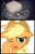 Size: 881x1373 | Tagged: safe, artist:ace play, edit, applejack, earth pony, pony, g4, applebetes, crying, cute, daaaaaaaaaaaw, dialogue, feels, female, floppy ears, happy, hnnng, jackabetes, looking at you, mare, melting, meme, one eye closed, open mouth, pun, puppy dog eyes, reaction, reaction image, sad, sadorable, simple background, smiling, smiling at you, sugar melt, sugarcube, sweet dreams fuel, tears of joy, teary eyes, wat, white background, wiping tears