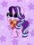 Size: 2171x2845 | Tagged: safe, artist:kittyrosie, starlight glimmer, pony, unicorn, g4, abstract background, blushing, cheese pizza, cute, female, food, glimmerbetes, herbivore, high res, mare, mouth hold, pizza, raised hoof, slice of pizza, smiling, solo, stars, tomato, tomato pizza