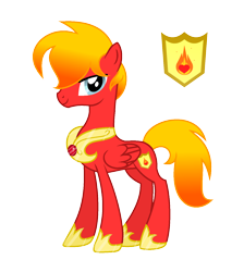 Size: 1276x1424 | Tagged: safe, artist:darbypop1, oc, oc only, oc:flaring shiled, pegasus, pony, male, simple background, solo, stallion, transparent background