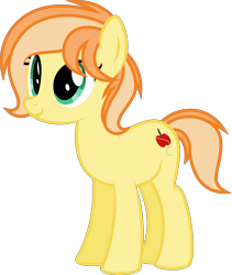 Size: 4000x4747 | Tagged: safe, artist:melisareb, oc, oc only, oc:fruitlines, earth pony, pony, absurd resolution, female, mare, simple background, solo, transparent background, vector