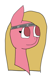 Size: 1255x1787 | Tagged: safe, artist:gamerpie, oc, oc only, oc:snowy marsh, earth pony, pony, circlet of cognizance, female, mare, portrait, simple background, solo, transparent background