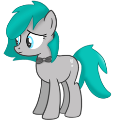 Size: 1204x1292 | Tagged: artist needed, safe, oc, oc only, oc:夜斓, earth pony, pony, 2021 community collab, derpibooru community collaboration, female, mare, ribbon, simple background, solo, transparent background