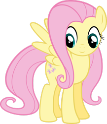 Size: 2282x2627 | Tagged: safe, artist:redpandapony, fluttershy, pegasus, pony, g4, cute, female, high res, mare, shyabetes, simple background, solo, transparent background