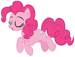 Size: 9300x7000 | Tagged: safe, artist:tardifice, pinkie pie, earth pony, pony, g4, absurd resolution, eyes closed, simple background, solo, transparent background, vector
