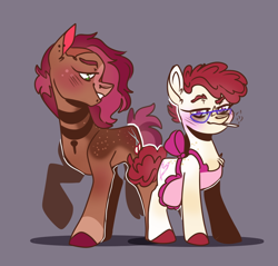 Size: 906x866 | Tagged: safe, artist:orphicdove, babs seed, twist, earth pony, pony, g4, couple, solo
