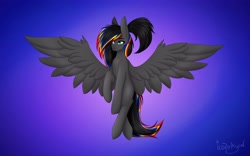 Size: 3840x2400 | Tagged: safe, artist:icedragon, oc, oc only, oc:electy wings, pegasus, pony, high res, request, wings