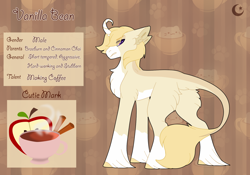 Size: 3500x2454 | Tagged: safe, artist:nobleclay, oc, oc only, oc:vanilla bean, pony, unicorn, hat, high res, male, offspring, parent:braeburn, parent:cinnamon chai, solo, stallion