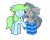 Size: 3000x2419 | Tagged: safe, artist:akakun, oc, oc only, oc:mareana sweetie, oc:smiley beam, earth pony, pony, 2021 community collab, derpibooru community collaboration, clothes, earth pony oc, high res, hybrid oc, oc x oc, shipping, simple background, socks, striped socks, transparent background, vector