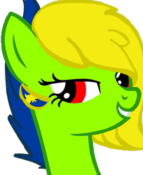 Size: 400x489 | Tagged: safe, artist:amgiwolf, oc, oc only, oc:viexy ams, earth pony, pony, bust, ear piercing, earring, earth pony oc, eyelashes, grin, jewelry, piercing, simple background, smiling, solo, transparent background