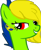 Size: 400x489 | Tagged: safe, artist:amgiwolf, oc, oc only, oc:viexy ams, earth pony, pony, bust, ear piercing, earring, earth pony oc, eyelashes, grin, jewelry, piercing, simple background, smiling, solo, transparent background