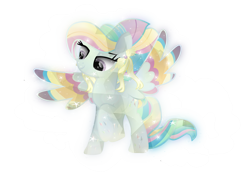 Size: 5995x4334 | Tagged: safe, artist:php178, derpibooru exclusive, rainbow dash, crystal pony, pegasus, pony, g4, colored wings, crystallized pony, ear piercing, earring, female, glowing, gradient hooves, gradient mane, jewelry, mare, multicolored wings, piercing, rainbow power, rainbow power-ified, rainbow wings, simple background, solo, sparkly wings, transparent background, wings