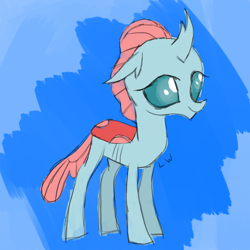 Size: 3840x3840 | Tagged: safe, artist:byteslice, ocellus, changedling, changeling, g4, female, high res, solo