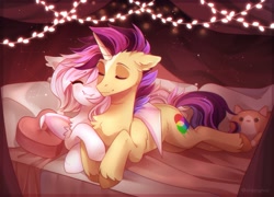 Size: 2500x1800 | Tagged: safe, artist:whiteliar, oc, oc only, bat pony, pony, unicorn