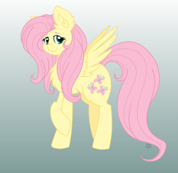 Size: 3179x3092 | Tagged: safe, artist:dreamy990, fluttershy, pegasus, pony, g4, cute, female, high res, mare, shyabetes, smiling, solo