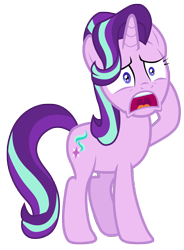Size: 7000x9500 | Tagged: safe, artist:tardifice, starlight glimmer, pony, g4, the beginning of the end, absurd resolution, open mouth, simple background, solo, starlighting, transparent background, uvula, vector
