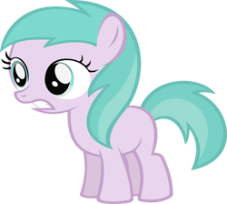 Size: 900x805 | Tagged: safe, artist:chisella1412, aura (g4), earth pony, pony, g4, my little pony: friendship is magic, the cutie pox, .ai available, .svg available, female, filly, grin, scared, simple background, smiling, solo, transparent background, vector