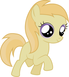 Size: 900x990 | Tagged: safe, artist:stewi0001, noi, earth pony, pony, g4, female, filly, simple background, smiling, transparent background, trotting, vector
