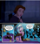 Size: 1080x1172 | Tagged: safe, edit, idw, radiant hope, pony, unicorn, g4, siege of the crystal empire, spoiler:comic, spoiler:comic34, beauty and the beast, belle, cloak, clothes, disney, female, parallel