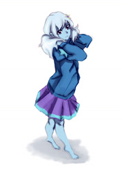 Size: 1024x1449 | Tagged: safe, artist:gunslingerpen, trixie, equestria girls, g4, solo