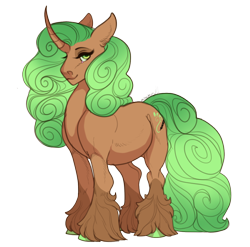 Size: 1120x1108 | Tagged: safe, artist:snowberry, oc, oc only, oc:sweet pea (snowberry), pony, unicorn, 2021 community collab, derpibooru community collaboration, female, looking at you, mare, simple background, smiling, solo, transparent background, unshorn fetlocks