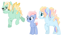 Size: 4744x2643 | Tagged: safe, artist:fcrestnymph, oc, oc only, pegasus, pony, female, filly, magical lesbian spawn, mare, offspring, parent:fluttershy, parent:night glider, simple background, teenager, transparent background
