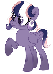 Size: 1751x2436 | Tagged: safe, artist:fcrestnymph, oc, oc only, pegasus, pony, female, mare, simple background, solo, transparent background