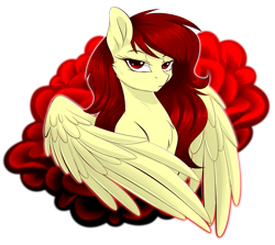 Size: 1799x1608 | Tagged: safe, artist:whitehershey, oc, oc only, pegasus, pony, chest fluff, female, simple background, solo, transparent background