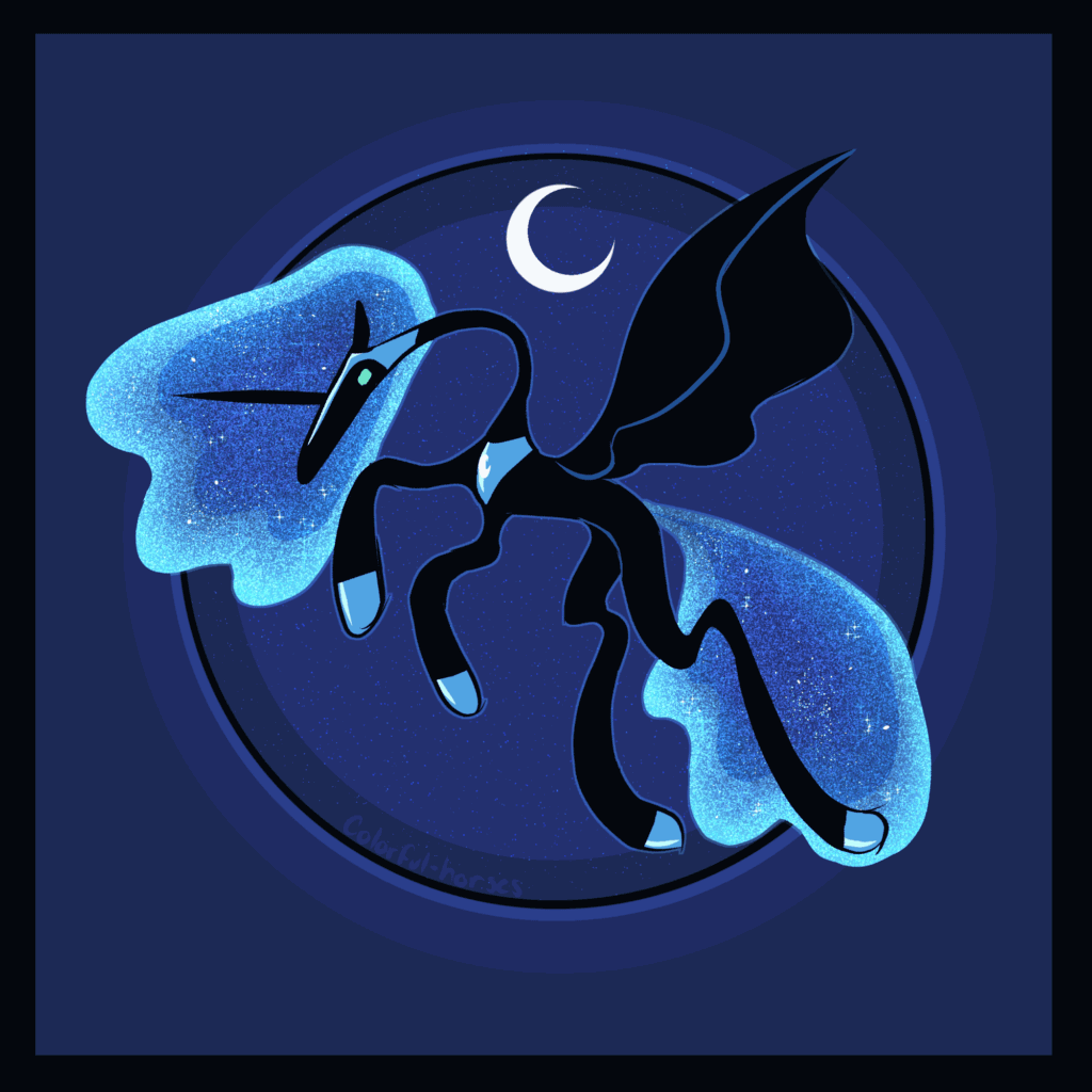 2510884 safe, artistsyrupyyy, nightmare moon, alicorn, pony, g4