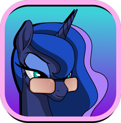 Size: 5599x5678 | Tagged: safe, artist:kopcap94, princess luna, pony, g4, absurd resolution, grand theft auto, gta vice city, solo, sunglasses