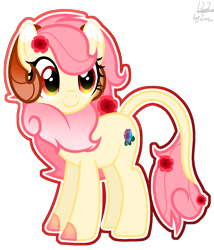 Size: 1293x1513 | Tagged: safe, artist:whiteplumage233, oc, oc only, oc:yue, earth pony, pony, female, horns, mare, simple background, solo, transparent background