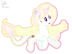 Size: 1488x1110 | Tagged: safe, artist:whiteplumage233, oc, oc only, pony, unicorn, artificial wings, augmented, female, magic, magic wings, mare, simple background, solo, transparent background, wings