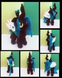 Size: 935x1169 | Tagged: safe, artist:rxndxm.artist, queen chrysalis, changeling, changeling queen, g4, female, irl, photo, plushie
